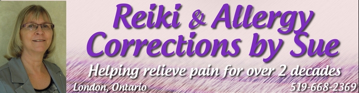 Reiki & Allergy Corrections by Sue